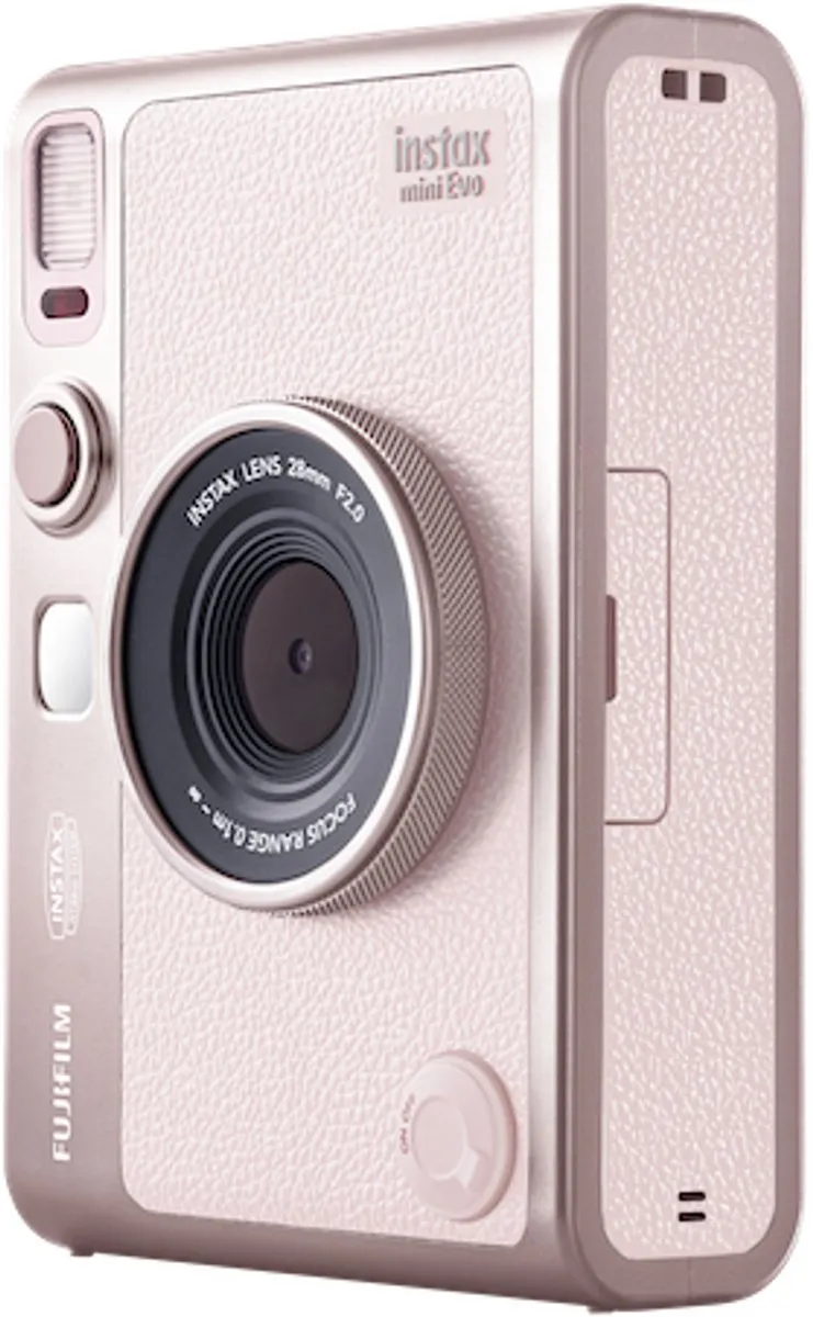 FUJIFILM instax mini Evo™ - Instant Camera - Gentle Rose