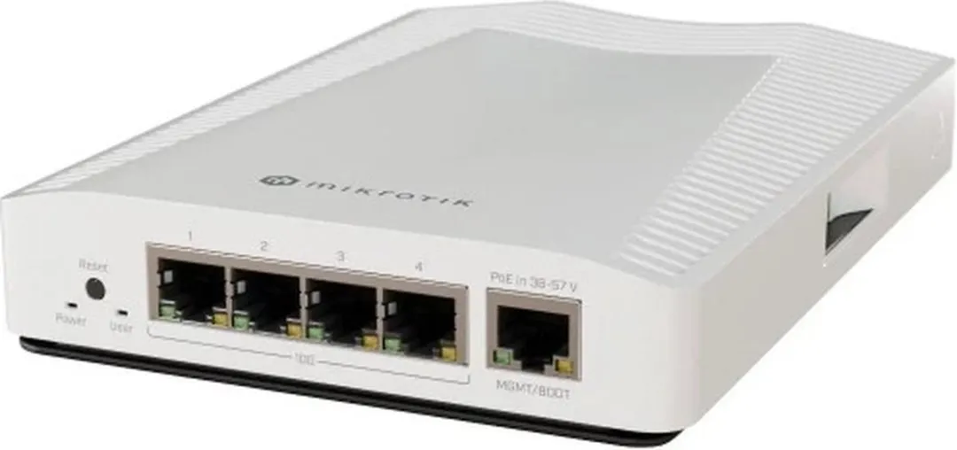 MikroTik CRS304-4XG-IN Netwerk Switch 10G PoE