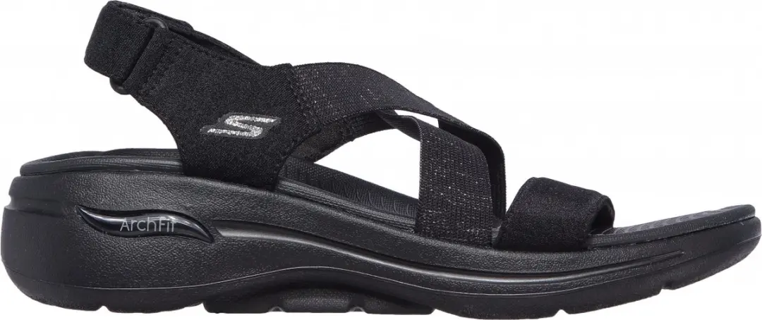 Skechers dames sandalen zwart maat 36