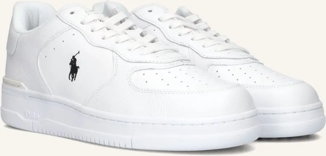 Polo Ralph Lauren Masters Court Low Top Sneakers - Wit - afbeelding 4 van 6