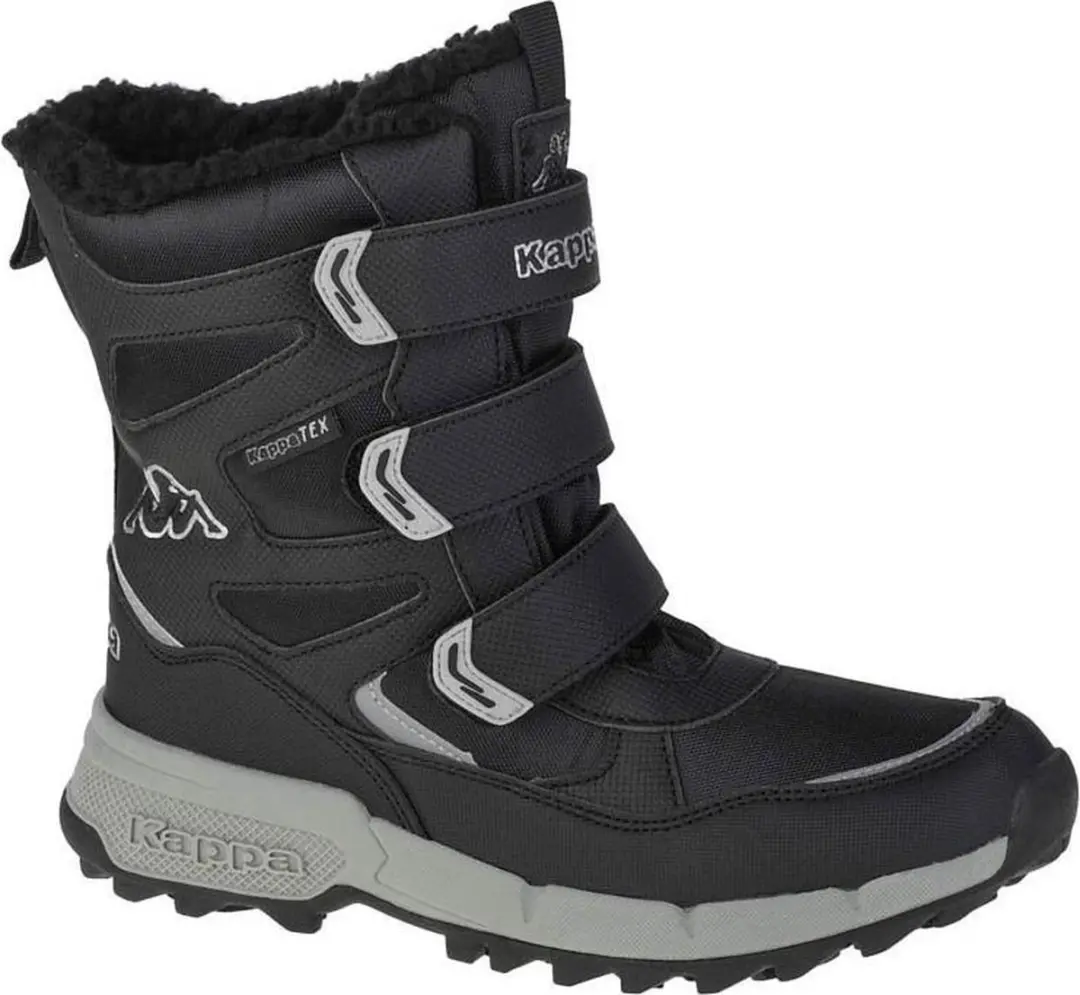 Kappa Vipos Tex T 260902T-1115, voor een jongen, Zwart, winterschoenen, maat: 36