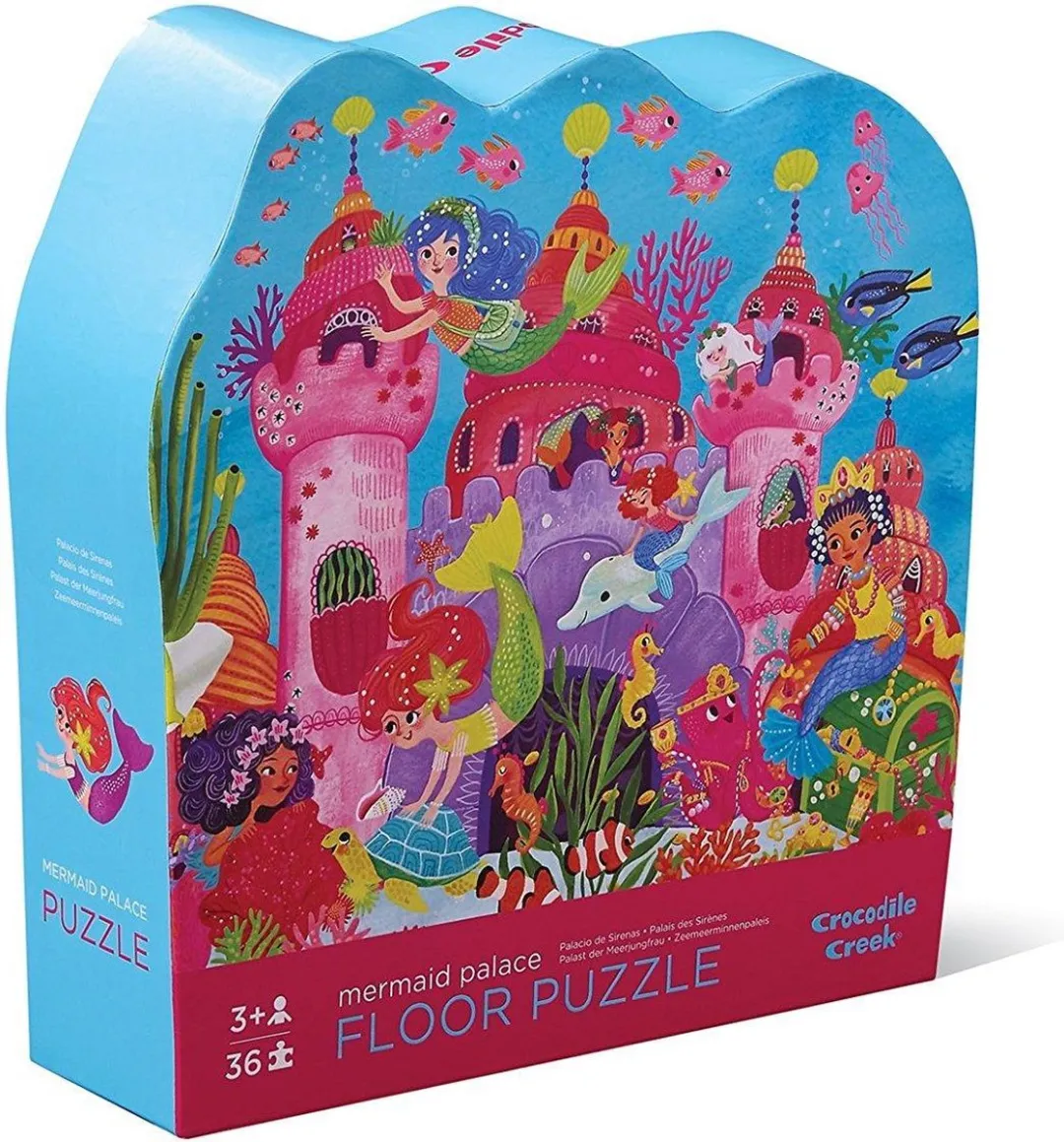 Crocodile Creek Zeemeermin Puzzel 36 Stuks