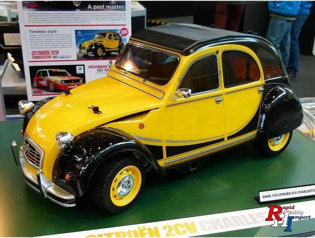 Tamiya 1/10 Radiografisch Bestuurbare Citroen 2CV Charleston M-05 Chassis 58655