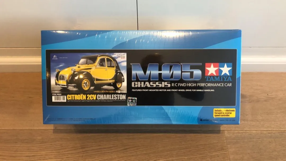 Tamiya 1/10 Radiografisch Bestuurbare Citroen 2CV Charleston M-05 Chassis 58655