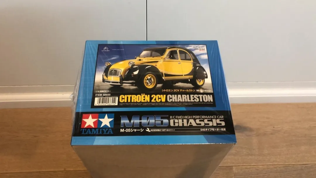 Tamiya 1/10 Radiografisch Bestuurbare Citroen 2CV Charleston M-05 Chassis 58655
