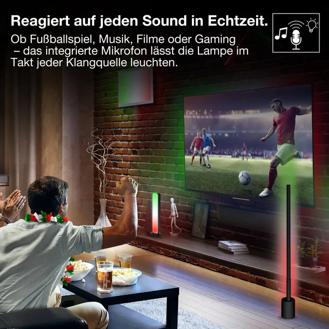 Osram SMART+ WIFI LED Vloerlamp Zwart 8W - 540lm