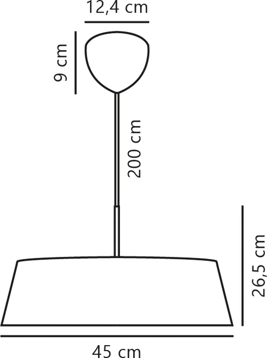Nordlux Clasi 45 Hanglamp - 3xE14 - Zwart