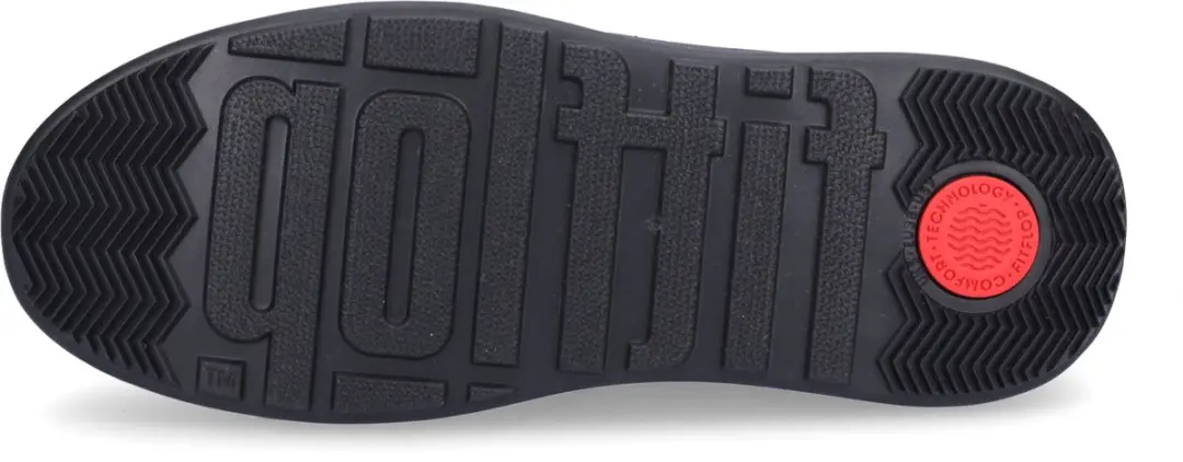 FitFlop F-Mode Suede Chelsea Laarzen - Zwart - afbeelding 4 van 6