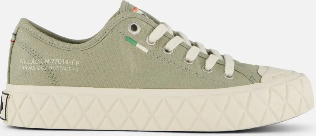 Palladium Palla Ace Low Sneakers grijs Canvas