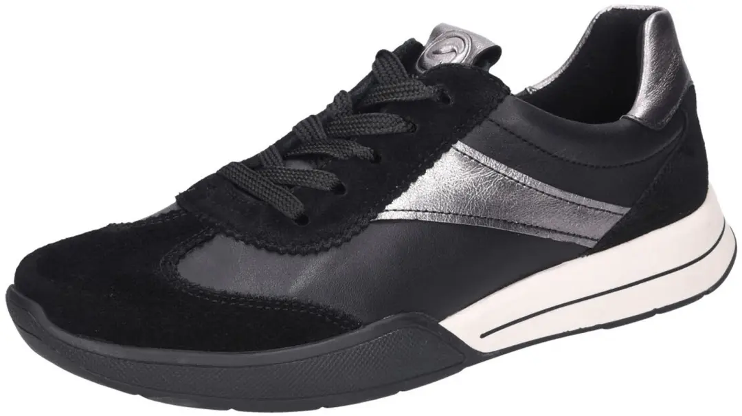 ara dames sneakers zwart maat 39