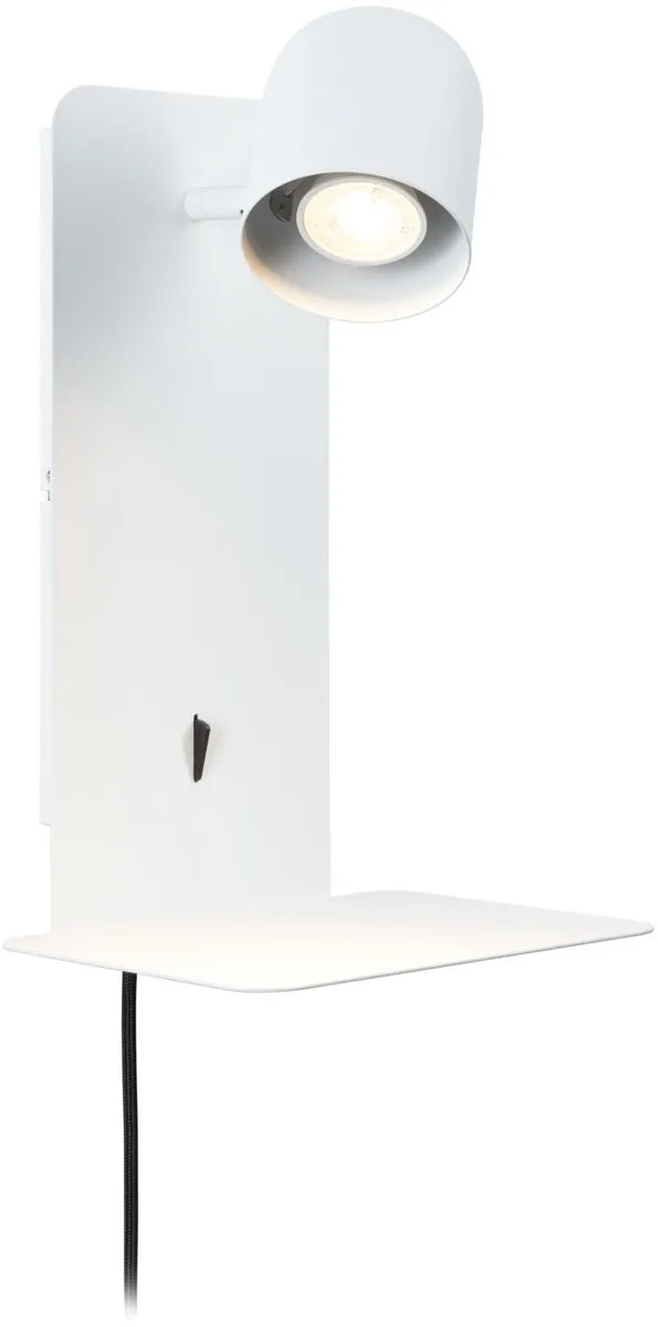 Paulmann Wandlamp Malena USB C GU10 5W - Wit mat