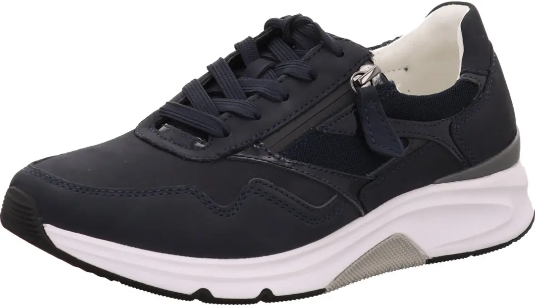 Gabor Rollingsoft Dames Sneakers - Blauw - 41 - afbeelding 2 van 6