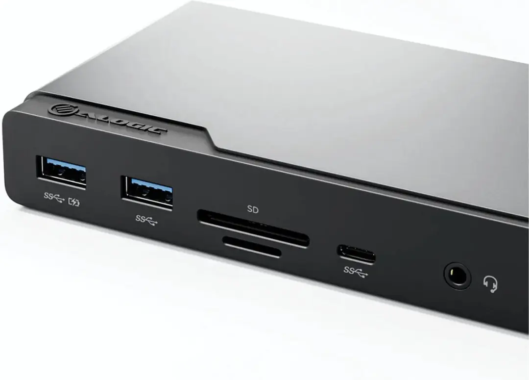 Alogic DUCDV4 Quad Display Dockingstation - Grijs - afbeelding 4 van 6