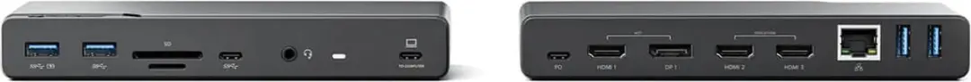 Alogic DUCDV4 Quad Display Dockingstation - Grijs - afbeelding 3 van 6