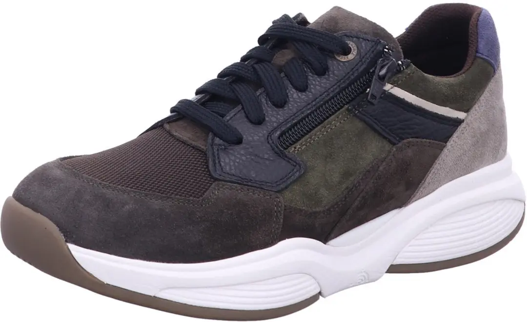 Xsensible heren sneakers bruin maat 44