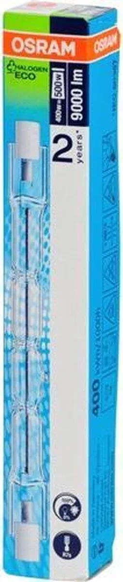 Osram Halogeen Staaflamp R7s 400W - 118mm - Warm Wit