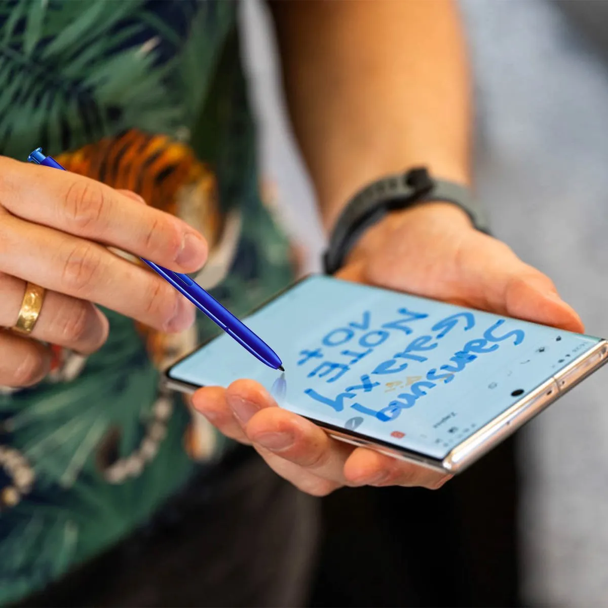Samsung S-Pen EJ-PN970BL Stylus - Blauw - afbeelding 6 van 6