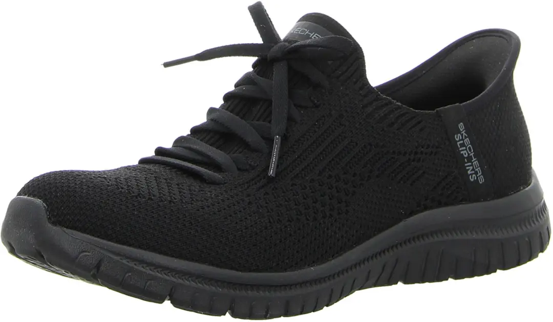 Skechers dames instappers zwart maat 37