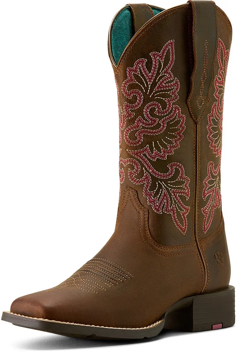 Ariat Round Up Wide Square Toe Westernlaarzen Dames