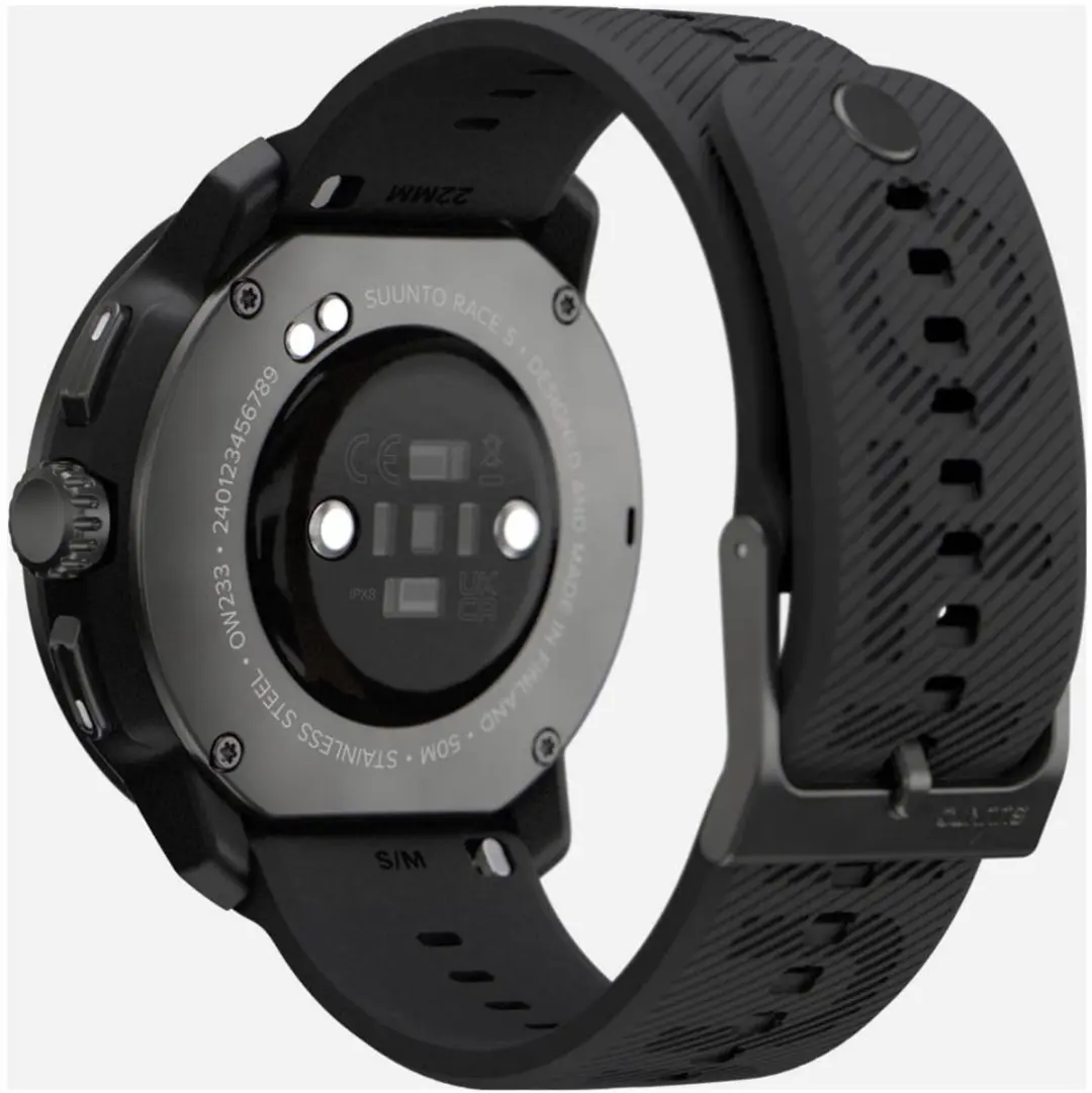 Suunto Race S Smartwatch SS051013000 - 45 mm - Zwart - afbeelding 4 van 6
