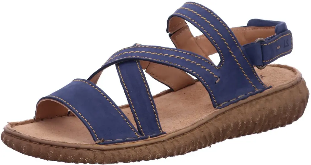 Josef Seibel dames sandalen blauw maat 42
