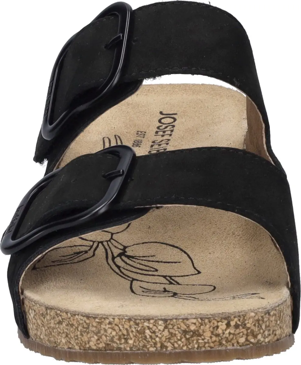 Josef Seibel unisex sandalen zwart maat 39