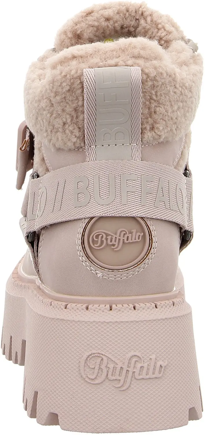 Buffalo Aspha Com 1 Warm Dameslaarzen - Roze - afbeelding 5 van 6