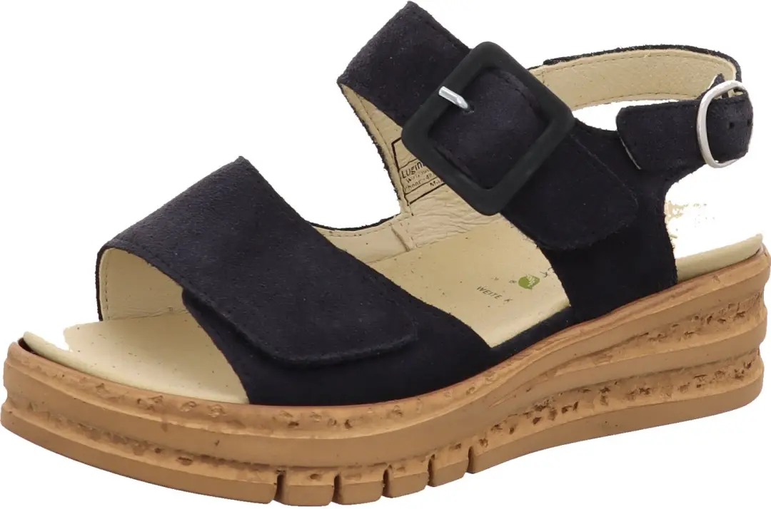 Waldläufer dames sandalen blauw maat 37