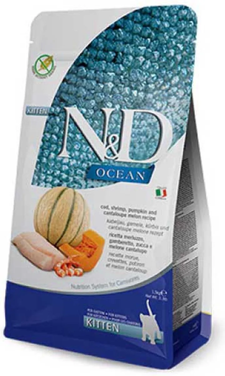 Farmina N&D Ocean Kitten - Cod - 5 kg