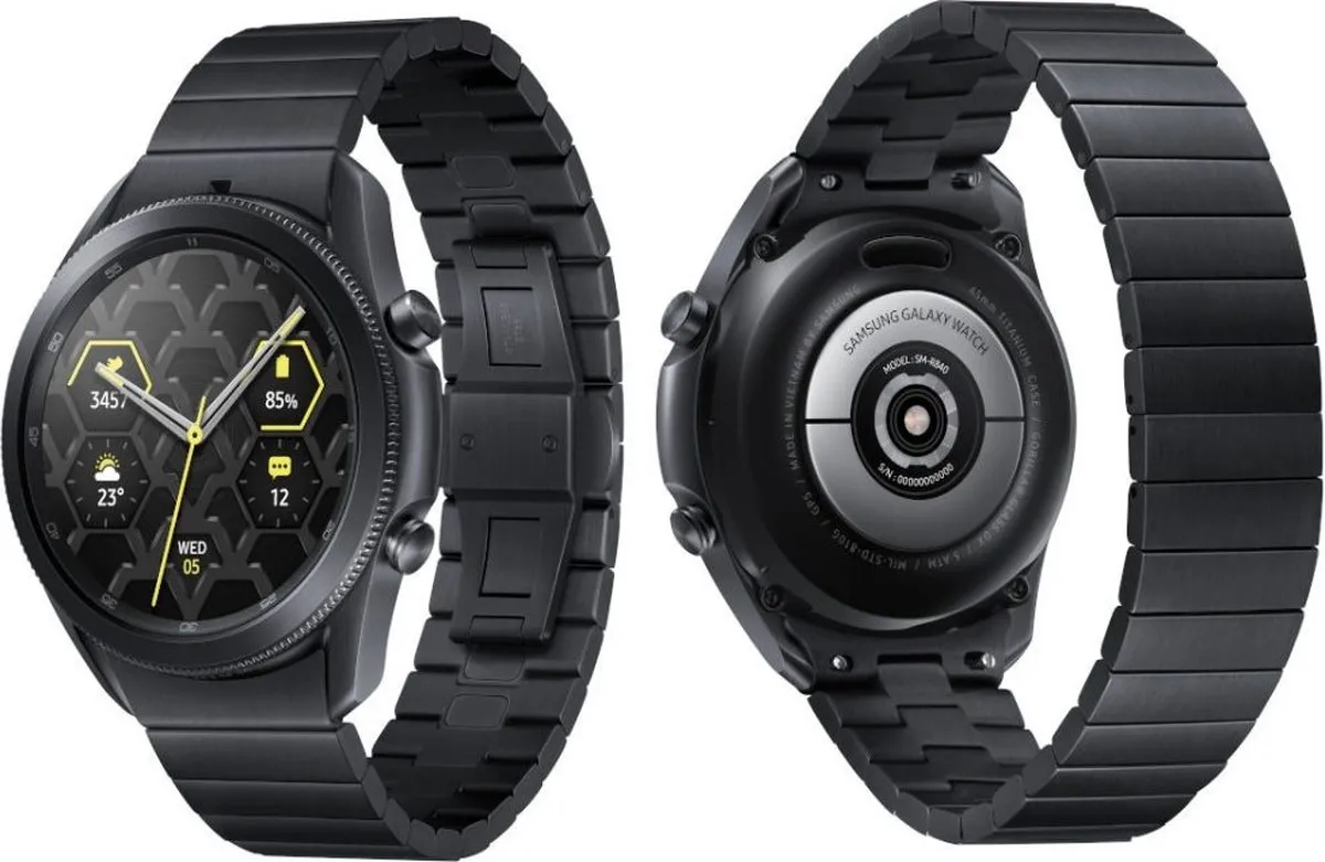 Samsung 22mm Titanium Horlogeband