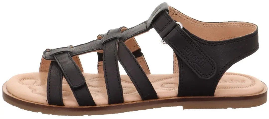 Superfit unisex sandalen zwart maat 39