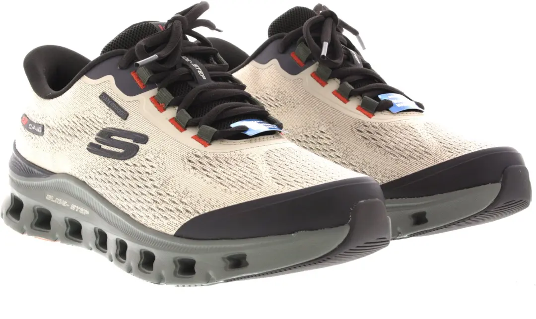 Skechers Glide-Step Pro Chaching Sneakers - Taupe - 46 - afbeelding 2 van 3