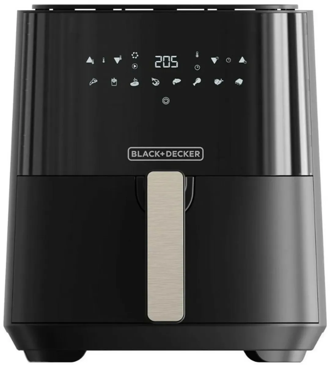 BLACK+DECKER Heteluchtfriteuse 5L - 8 Programma's - 1450W - Zwart