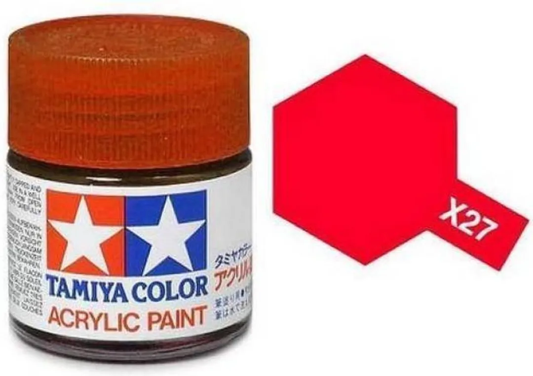 Tamiya X-27 Red Acrylverf Gloss 23ml