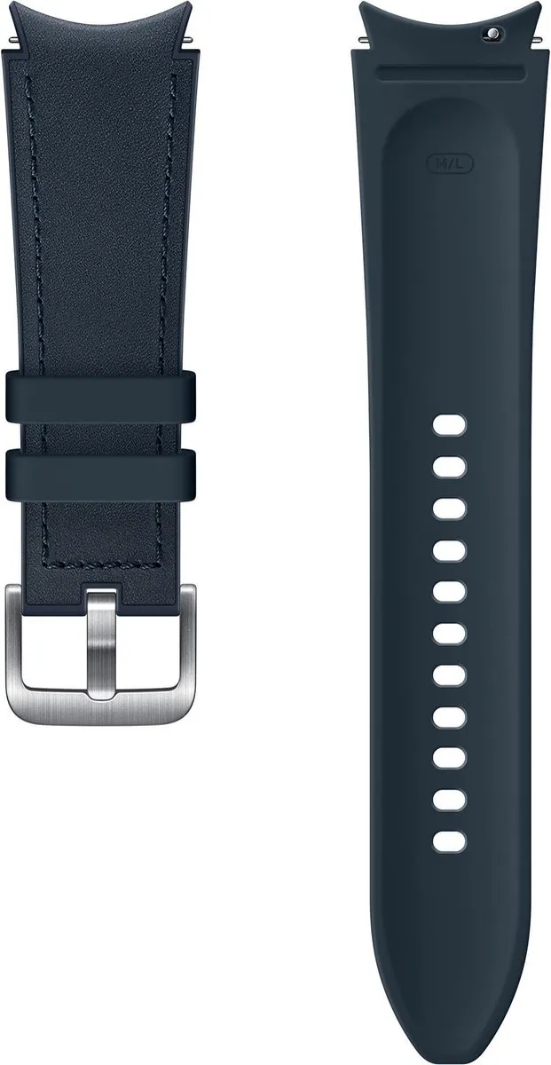 Samsung Galaxy Watch4 Hybrid Leerband M/L
