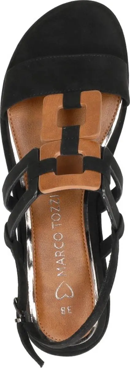 Marco Tozzi Sandalen Plat Sandalen Plat - Zwart - Maat 38 - afbeelding 4 van 6