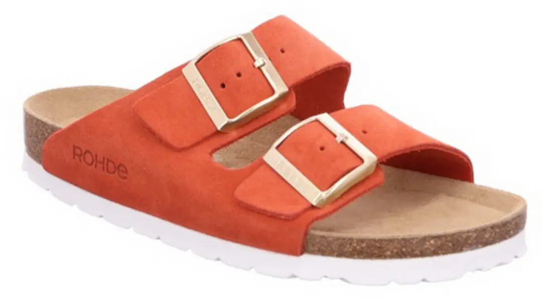 Rohde dames slippers rood maat 42