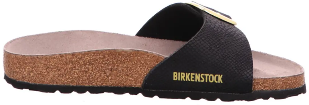 Birkenstock Madrid Big Buckle Dames Sandalen - Zwart - 38 - afbeelding 3 van 4