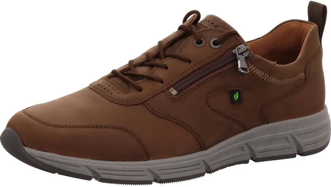 Waldläufer heren sneakers bruin maat 45