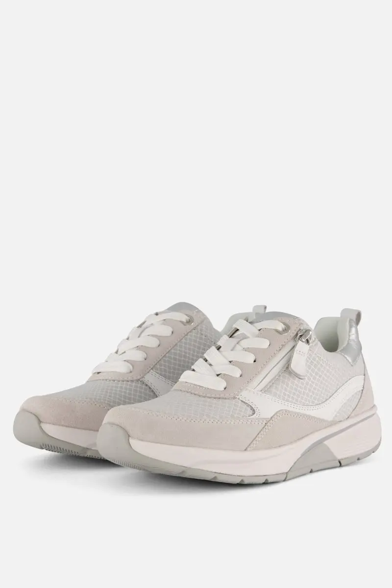 Gabor Rollingsoft Sneakers grijs Textiel