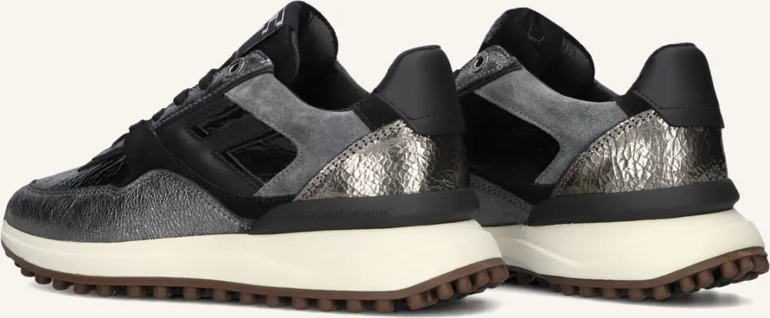 Floris van Bommel Noppi Sneakers SFW-10128 - Leer - Zilverkleurig - afbeelding 6 van 6