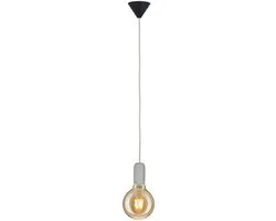 Paulmann Neordic Jano Hanglamp E27 60W - Grijs/Zwart