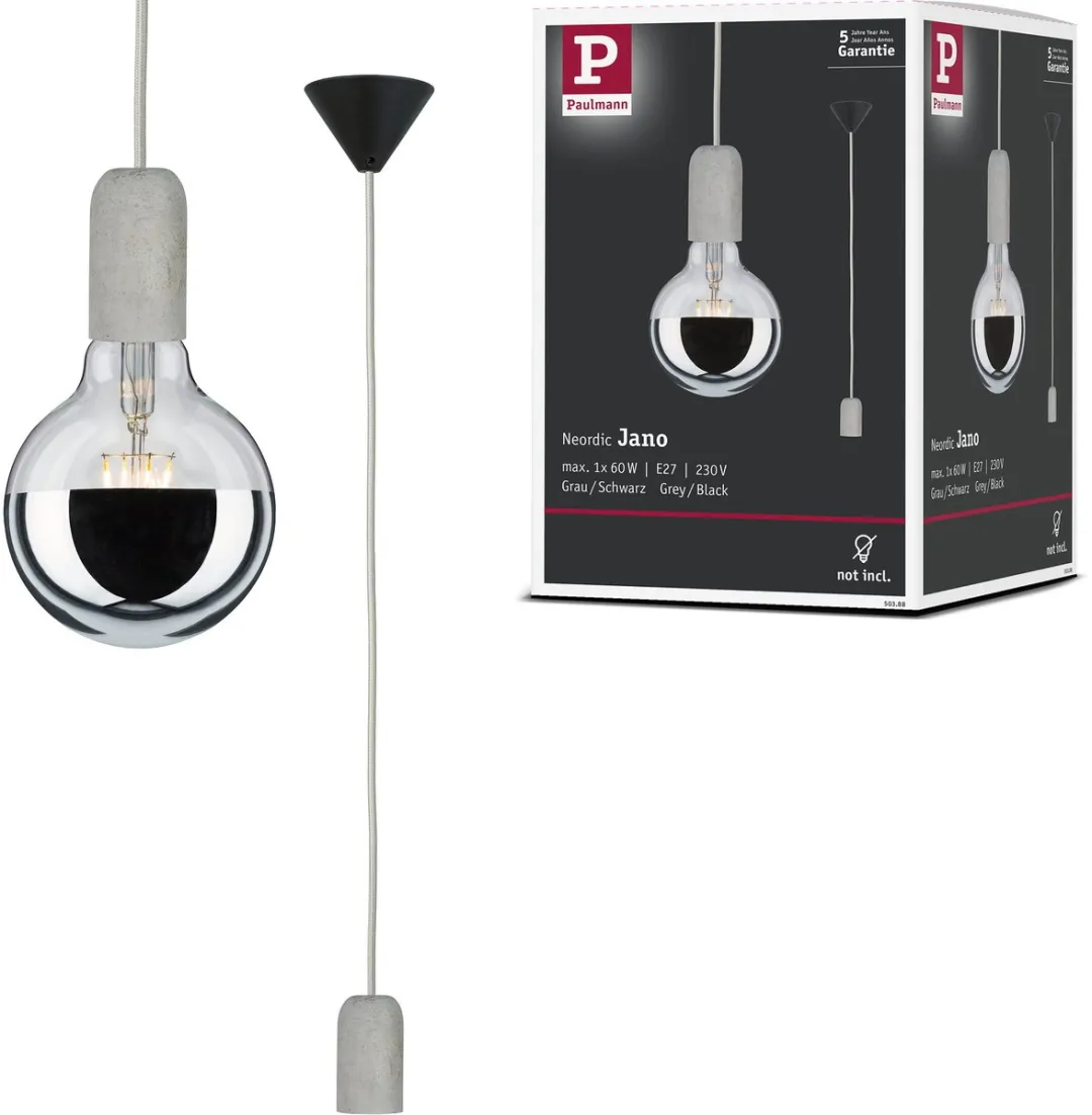 Paulmann Neordic Jano Hanglamp E27 60W