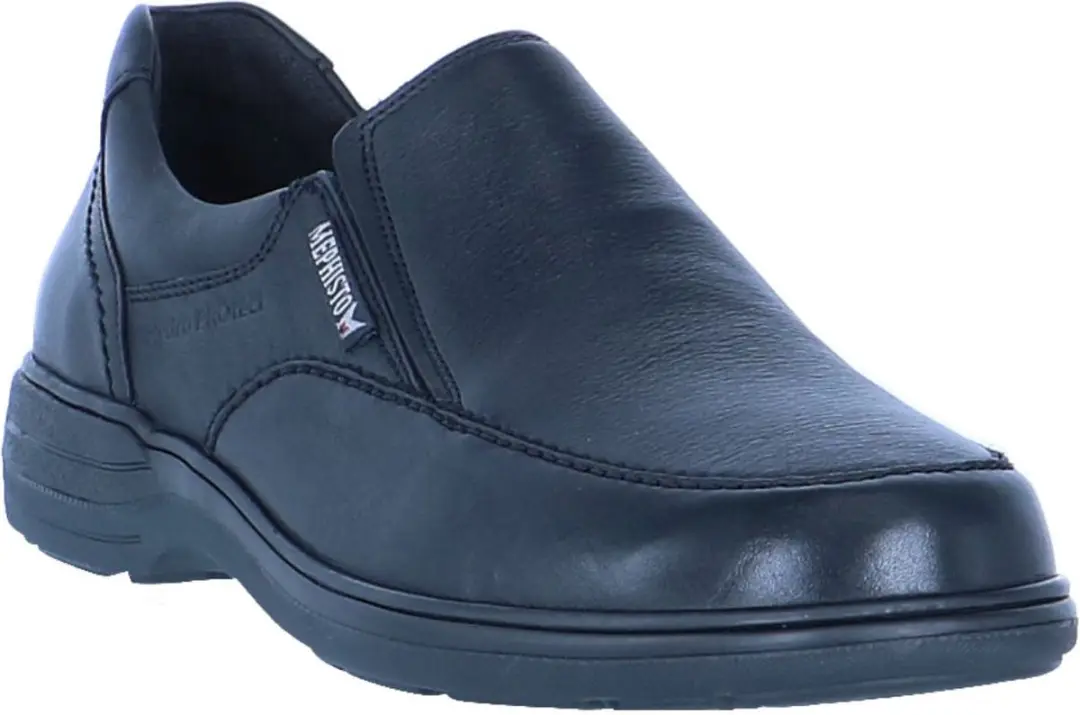 Mephisto DAVY Heren Instappers - Zwart - Maat 45 - afbeelding 3 van 6
