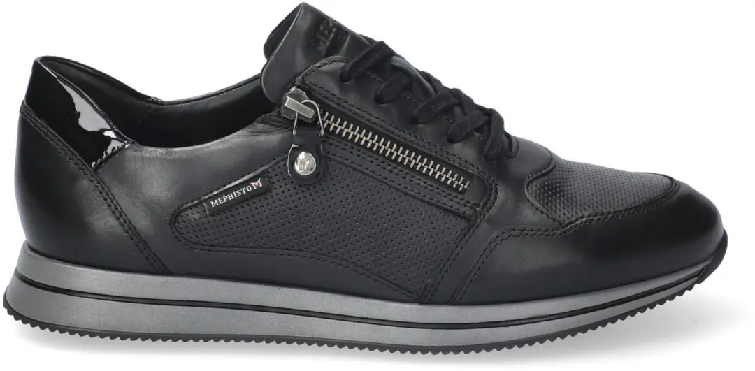 Mephisto Leenie Zwarte Schoen