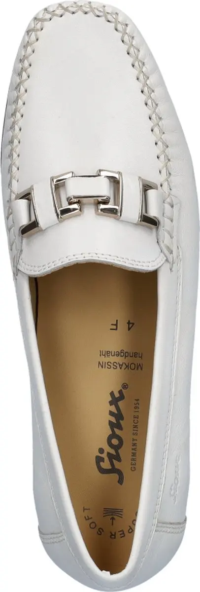 Sioux Cambria Dames Loafer - Wit - afbeelding 5 van 6