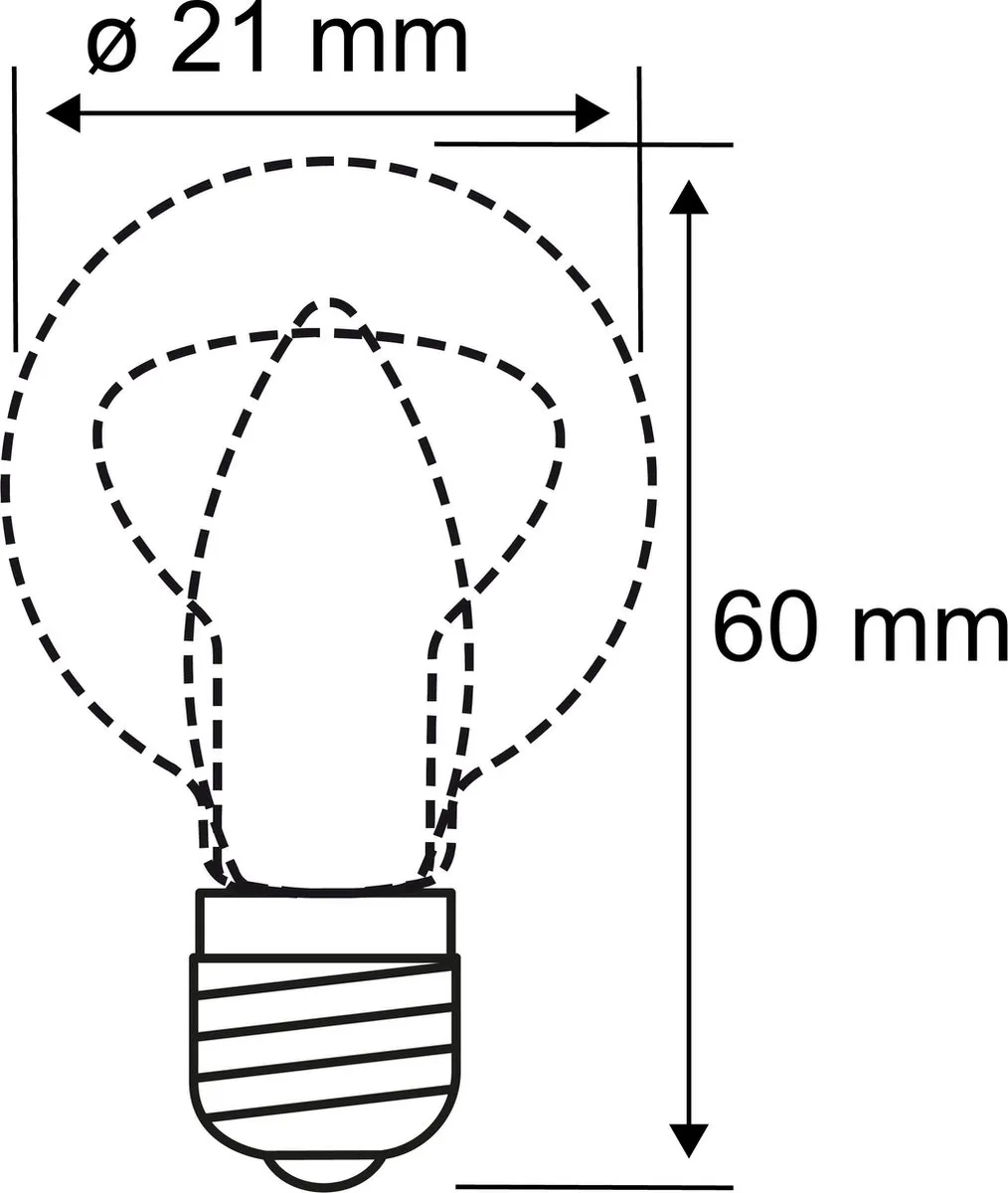 Paulmann LED-gloeilamp E14 1W 6500K Helder - afbeelding 5 van 6