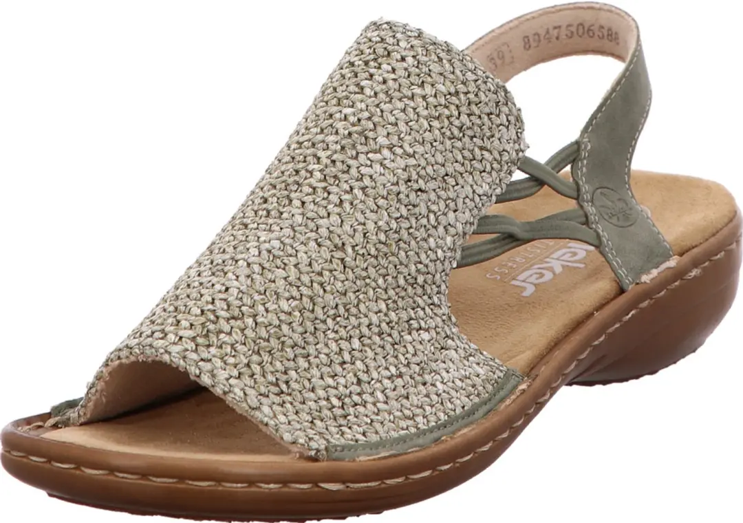 Rieker dames sandalen groen maat 41