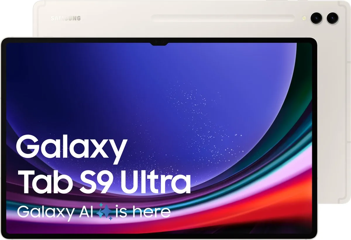 Samsung Galaxy Tab S9 Ultra SM-X910NZEAEUB - 256GB - Beige