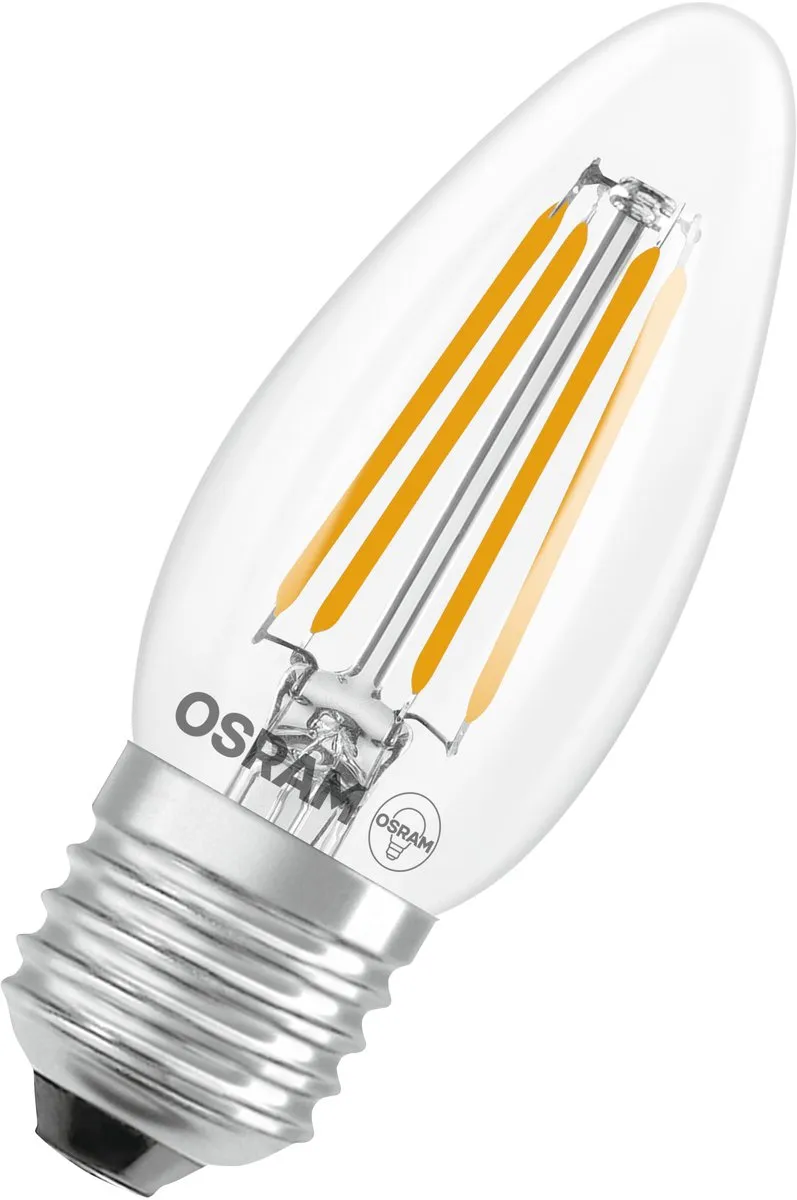 Osram LED-lamp Ster Kaarsvorm B40 Filament 3,4W